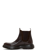 Men's Brown Leather Chelsea Boots | Derimod Men's Brown Leather Chelsea Boots | Derimod