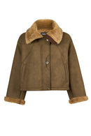 St Anton Kadın Taba Oversize Teddy Mont | Derimod St Anton Kadın Taba Oversize Teddy Mont | Derimod
