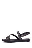 Women's Black Ankle Strap Sandals | Derimod Women's Black Ankle Strap Sandals | Derimod