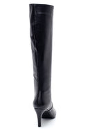 Women's Zippered Heeled Boots | Derimod Women's Zippered Heeled Boots | Derimod