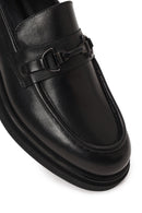 Male Black Buckled Leather Casual Loafer | Derimod Male Black Buckled Leather Casual Loafer | Derimod