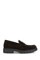 Geox Men's Brown Spherica Ec7 Suede Leather Casual Shoes | Derimod Geox Men's Brown Spherica Ec7 Suede Leather Casual Shoes | Derimod