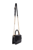 Women's Black Long Strap Crossbody Bag | Derimod Women's Black Long Strap Crossbody Bag | Derimod