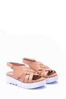 Women's Studded Detailed Sandals | Derimod Women's Studded Detailed Sandals | Derimod