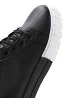 Women's Black High Top Sneaker | Derimod Women's Black High Top Sneaker | Derimod