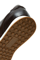 Erkek Kahverengi Deri Sneaker | Derimod Erkek Kahverengi Deri Sneaker | Derimod