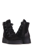 Women's Zippered Suede Boots | Derimod Women's Zippered Suede Boots | Derimod