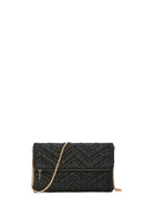 Women's Black Long Chain Strap Clutch Bag | Derimod Women's Black Long Chain Strap Clutch Bag | Derimod