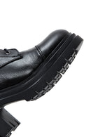 Women's Black Leather Heeled Boots | Derimod Women's Black Leather Heeled Boots | Derimod