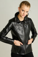 Vera Kadın Deri Ceket | Derimod Vera Kadın Deri Ceket | Derimod