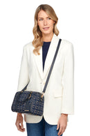 Geox Kadın Lacivert D Zene S Uzun Askılı Deri Kol Çantası | Derimod Geox Kadın Lacivert D Zene S Uzun Askılı Deri Kol Çantası | Derimod