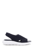 Geox Women's Navy Blue D Spherica Ec5 Sandals | Derimod Geox Women's Navy Blue D Spherica Ec5 Sandals | Derimod