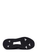 Men's Black Lace-up Leather Casual Sneaker | Derimod Men's Black Lace-up Leather Casual Sneaker | Derimod