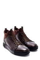 Erkek Deri Boğazlı Sneaker | Derimod Erkek Deri Boğazlı Sneaker | Derimod