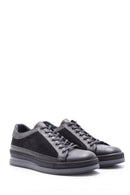 Men's Suede Detailed Leather Sports Shoes | Derimod Men's Suede Detailed Leather Sports Shoes | Derimod