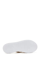 Women's Beige Leather Comfort Slippers | Derimod Women's Beige Leather Comfort Slippers | Derimod