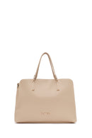 Women's Beige Long Strap Shoulder Bag | Derimod Women's Beige Long Strap Shoulder Bag | Derimod