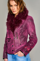 Isabella Kadın Deri Ceket | Derimod Isabella Kadın Deri Ceket | Derimod