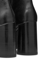 Geox Kadın Siyah Teulada Fermuarlı Kalın Topuklu Deri Bot | Derimod Geox Kadın Siyah Teulada Fermuarlı Kalın Topuklu Deri Bot | Derimod