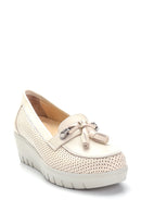 Kadın Deri Dolgu Topuk Ayakkabı | Derimod Kadın Deri Dolgu Topuk Ayakkabı | Derimod