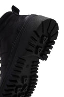 Men's Black Nubuck Leather Boots | Derimod Men's Black Nubuck Leather Boots | Derimod