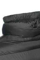 Geox Women's Black Manilva Sequin Detailed Coat | Derimod Geox Women's Black Manilva Sequin Detailed Coat | Derimod