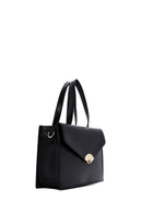 Women's Black Long Strap Shoulder Bag | Derimod Women's Black Long Strap Shoulder Bag | Derimod