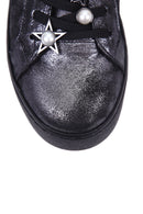 Kadın Gümüş Bağcıklı Sneaker | Derimod Kadın Gümüş Bağcıklı Sneaker | Derimod