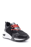 Kadın Yılan Deseni Detaylı Sneaker | Derimod Kadın Yılan Deseni Detaylı Sneaker | Derimod