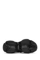 Derimod Zero Women's Black Lace-Up Stone Detailed Fabric Sneakers | Derimod Derimod Zero Women's Black Lace-Up Stone Detailed Fabric Sneakers | Derimod
