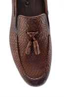 Erkek Deri Püskül Detaylı Loafer | Derimod Erkek Deri Püskül Detaylı Loafer | Derimod