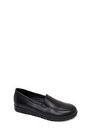 Woman Black Leather Comfort Shoes | Derimod Woman Black Leather Comfort Shoes | Derimod
