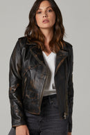 Icon Kadın Deri Ceket | Derimod Icon Kadın Deri Ceket | Derimod