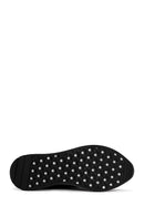 Erkek Siyah Kalın Tabanlı Deri Casual Sneaker | Derimod Erkek Siyah Kalın Tabanlı Deri Casual Sneaker | Derimod