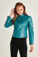 Nina Kadın Deri Ceket | Derimod Nina Kadın Deri Ceket | Derimod