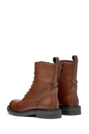 Geox Kadın Taba Serilda Bağcıklı Deri Bot | Derimod Geox Kadın Taba Serilda Bağcıklı Deri Bot | Derimod