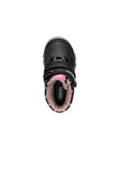Geox Baby Girl Black Flannel Abx Banded Waterproof Leather Boots | Derimod Geox Baby Girl Black Flannel Abx Banded Waterproof Leather Boots | Derimod