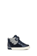 Geox Kız Bebek Lacivert Kilwi G.A Bantlı Sneaker | Derimod Geox Kız Bebek Lacivert Kilwi G.A Bantlı Sneaker | Derimod