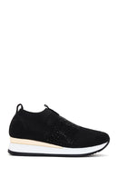 Kadın Siyah Taşlı Sneaker | Derimod Kadın Siyah Taşlı Sneaker | Derimod