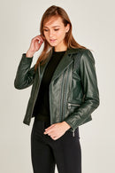 Stefania Kadın Deri Ceket | Derimod Stefania Kadın Deri Ceket | Derimod