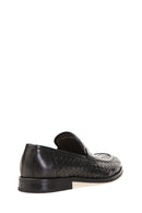 Örgülü Erkek Deri Loafer | Derimod Örgülü Erkek Deri Loafer | Derimod