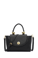 Kadın Siyah Uzun Askılı Mini Kol Çantası | Derimod Kadın Siyah Uzun Askılı Mini Kol Çantası | Derimod