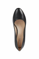 Geox Kadın Siyah Pheby 50 Deri Kalın Topuklu Ayakkabı | Derimod Geox Kadın Siyah Pheby 50 Deri Kalın Topuklu Ayakkabı | Derimod