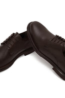 Male Brown Lace-up Leather Casual Shoes | Derimod Male Brown Lace-up Leather Casual Shoes | Derimod