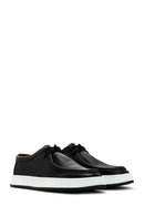 Men's Black Lace-up Leather Casual Shoes | Derimod Men's Black Lace-up Leather Casual Shoes | Derimod