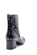 Women's Heeled Patent Leather Boots | Derimod Women's Heeled Patent Leather Boots | Derimod