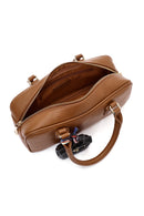 Women's Brown Long Strap Accessory Detailed Handbag | Derimod Women's Brown Long Strap Accessory Detailed Handbag | Derimod