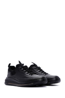 Men's Black Leather Sneaker | Derimod Men's Black Leather Sneaker | Derimod