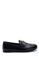 Kadın Deri Zincir Detaylı Loafer | Derimod Kadın Deri Zincir Detaylı Loafer | Derimod