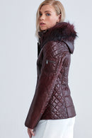 Blanch Kadın Deri Ceket | Derimod Blanch Kadın Deri Ceket | Derimod